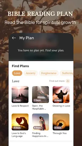 Скриншот 6 — Pray Bible - Audio&Verse