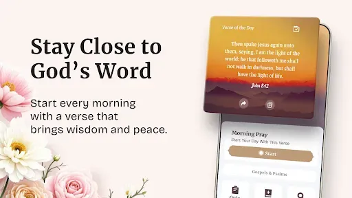 Скриншот 1 — Bible-Daily Bible Verse