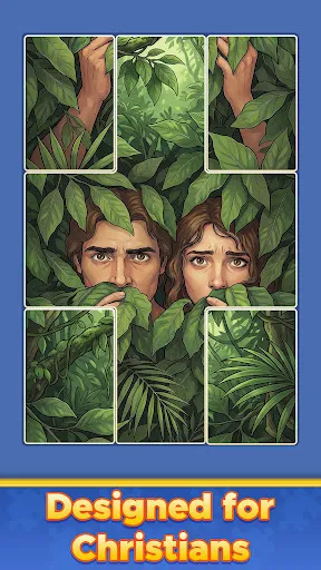 Скриншот 1 — Bible Jigstory: Jigsaw Puzzle