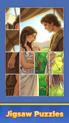 Скриншот 2 — Bible Jigstory: Jigsaw Puzzle