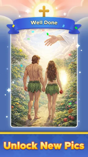 Скриншот 6 — Bible Jigstory: Jigsaw Puzzle