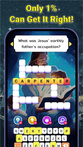 Скриншот 2 — Bible Trivia: Quiz & Crossword