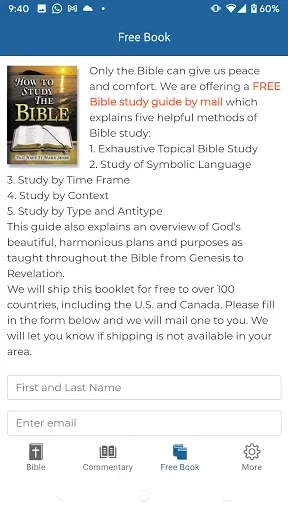 Скриншот 6 — Bible KJV - Text and Audio