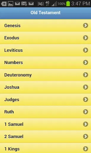 Скриншот 2 — Bible KJV, Easy Reading