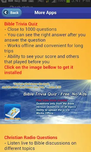 Скриншот 5 — Bible KJV, Easy Reading