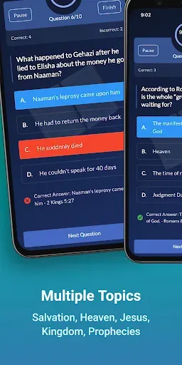 Скриншот 4 — Bible Trivia Quiz, Bible Guide