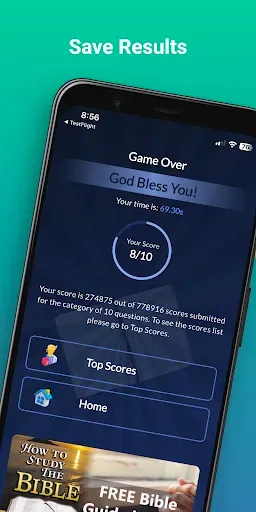 Скриншот 6 — Bible Trivia Quiz, Bible Guide