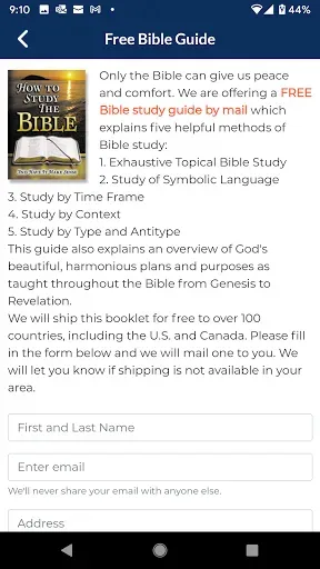 Скриншот 6 — Bible Trivia Quiz, Bible Guide