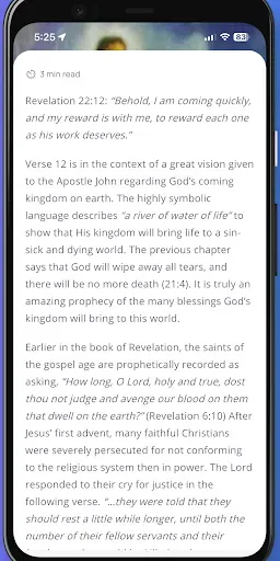 Скриншот 4 — Bible Answers by Topics