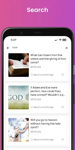 Скриншот 6 — Bible Answers by Topics