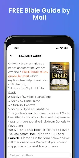 Скриншот 8 — Bible Answers by Topics