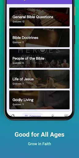 Скриншот 4 — Bible Trivia Quiz Questions