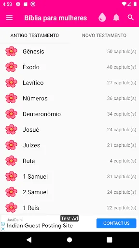 Скриншот 1 — bíblia para mulheres + áudio