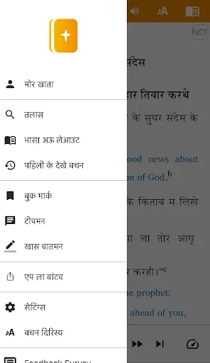 Скриншот 4 — Chhattisgarhi Bible