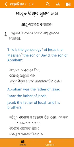 Скриншот 4 — ଓଡିଆ ସମସାମୟିକ ବାଇବଲ