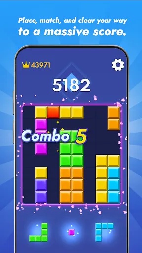 Скриншот 1 — Block Blast Puzzle Mania