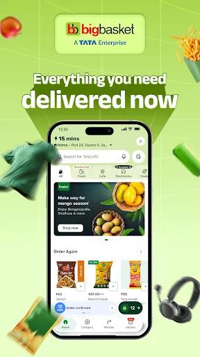 Скриншот 1 — bigbasket: Groceries and more