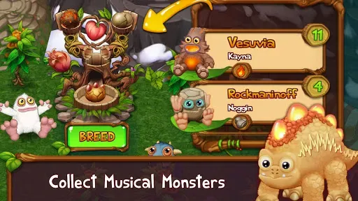 Скриншот 1 — Singing Monsters: Dawn of Fire