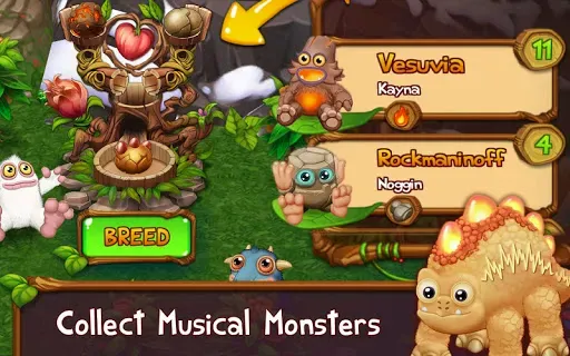 Скриншот 7 — Singing Monsters: Dawn of Fire