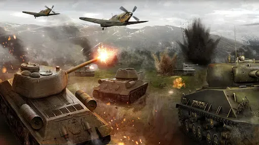 Скриншот 1 — World War: Machines Conquest