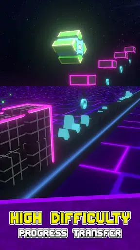 Скриншот 4 — Geometry Neon Lite