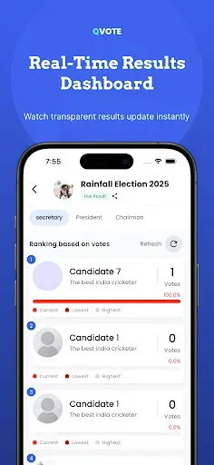 Скриншот 3 — QuickVote - Digital Election