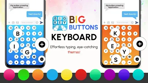 Скриншот 2 — Big Buttons Typing Keyboard