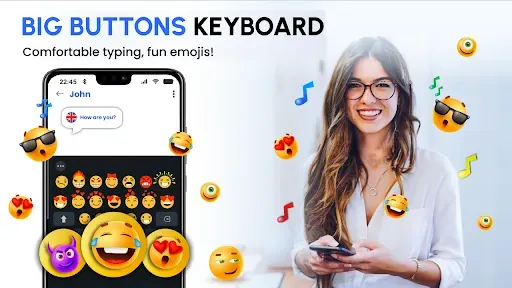 Скриншот 6 — Big Buttons Typing Keyboard