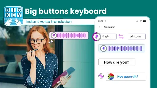 Скриншот 7 — Big Buttons Typing Keyboard