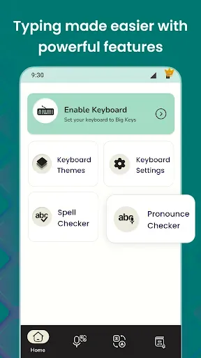 Скриншот 8 — Big Buttons Typing Keyboard