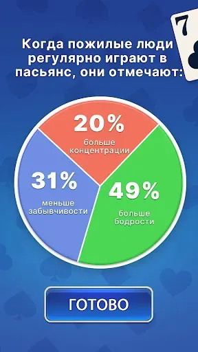 Скриншот 4 — Ежедневно Пасьянс Паук