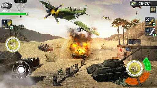 Скриншот 3 — Tank War Blitz 3D
