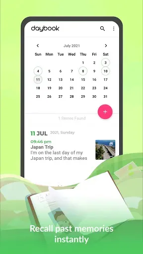 Скриншот 4 — Daybook - Diary, Journal, Note