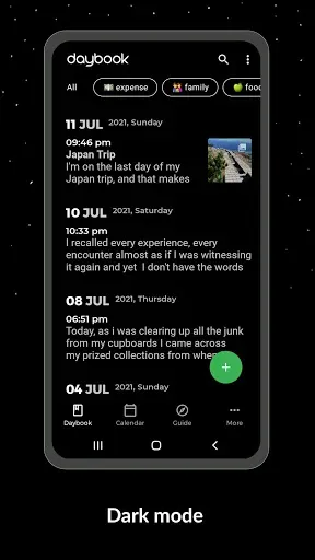 Скриншот 6 — Daybook - Diary, Journal, Note