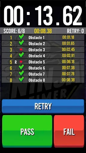 Скриншот 6 — Ninja Course Timer