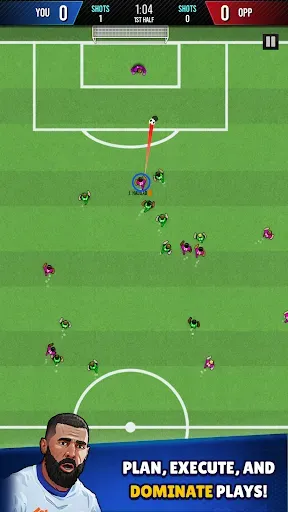 Скриншот 1 — Arena Stars Soccer