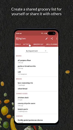 Скриншот 3 — BigOven Recipes & Meal Planner