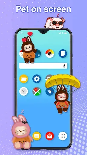 Скриншот 1 — Shimeji Pet On Screen