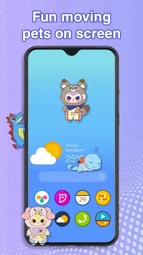 Скриншот 6 — Shimeji Pet On Screen