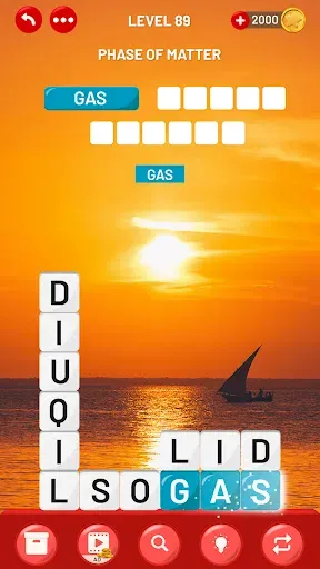 Скриншот 1 — Word Tower: Relaxing Word Game