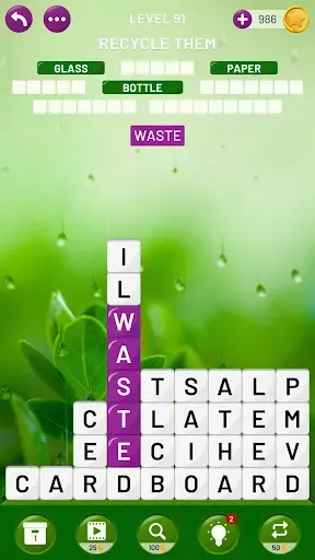 Скриншот 3 — Word Tower: Relaxing Word Game