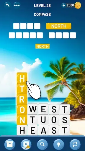 Скриншот 4 — Word Tower: Relaxing Word Game
