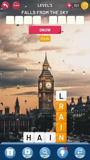 Скриншот 8 — Word Tower: Relaxing Word Game