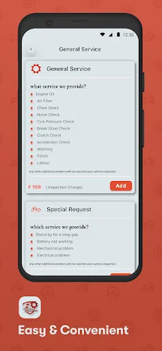 Скриншот 4 — BikeFixup - Bike Service App