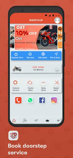 Скриншот 7 — BikeFixup - Bike Service App