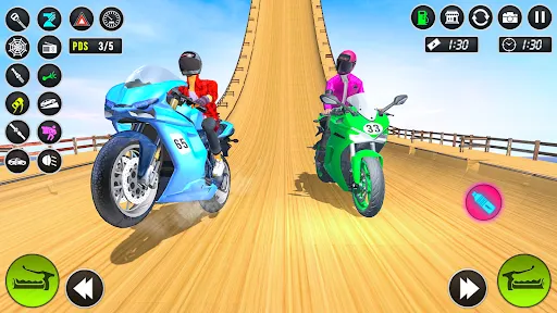 Скриншот 7 — Bike Stunt 3D Bike Racing Game