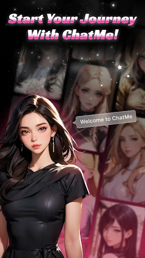 Скриншот 1 — Chat Me : Talk to Her AI