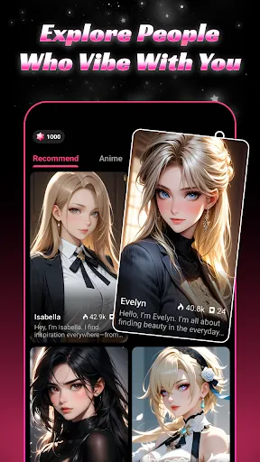 Скриншот 3 — Chat Me : Talk to Her AI
