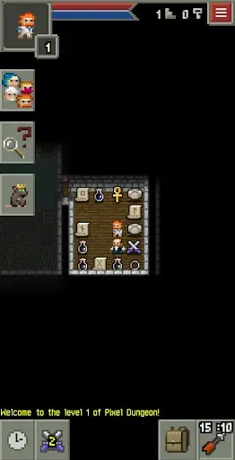Скриншот 2 — Skillful Pixel Dungeon
