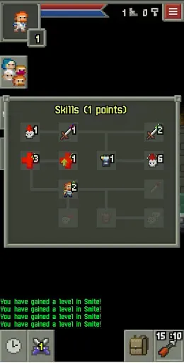 Скриншот 3 — Skillful Pixel Dungeon